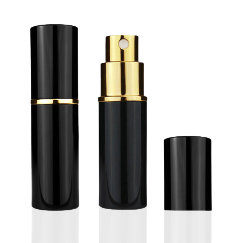 "METAL BLACK" parfümszóró * szórófejjel, 10 ml