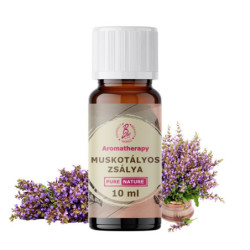 MUSKOTÁLYOS ZSÁLYA aromaterápiás illóolaj, 10 ml