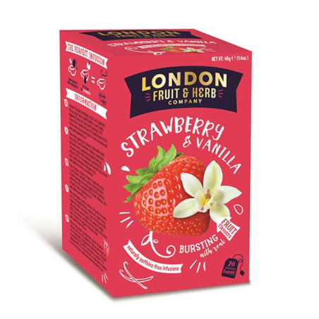 LONDON gyümölcstea * EPER - VANÍLIA