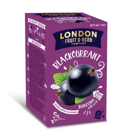 LONDON gyümölcstea * FEKETE RIBIZLI