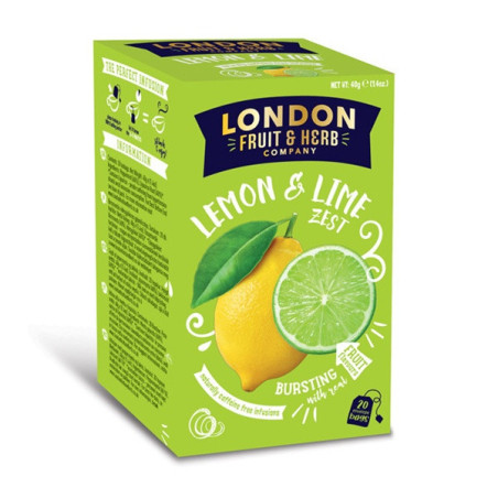 LONDON gyümölcstea * LIME CITROMMAL