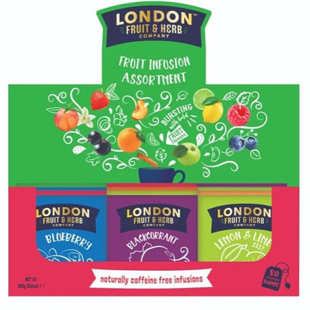 LONDON gyümölcstea * VÁLOGATÁS - 80 darabos
