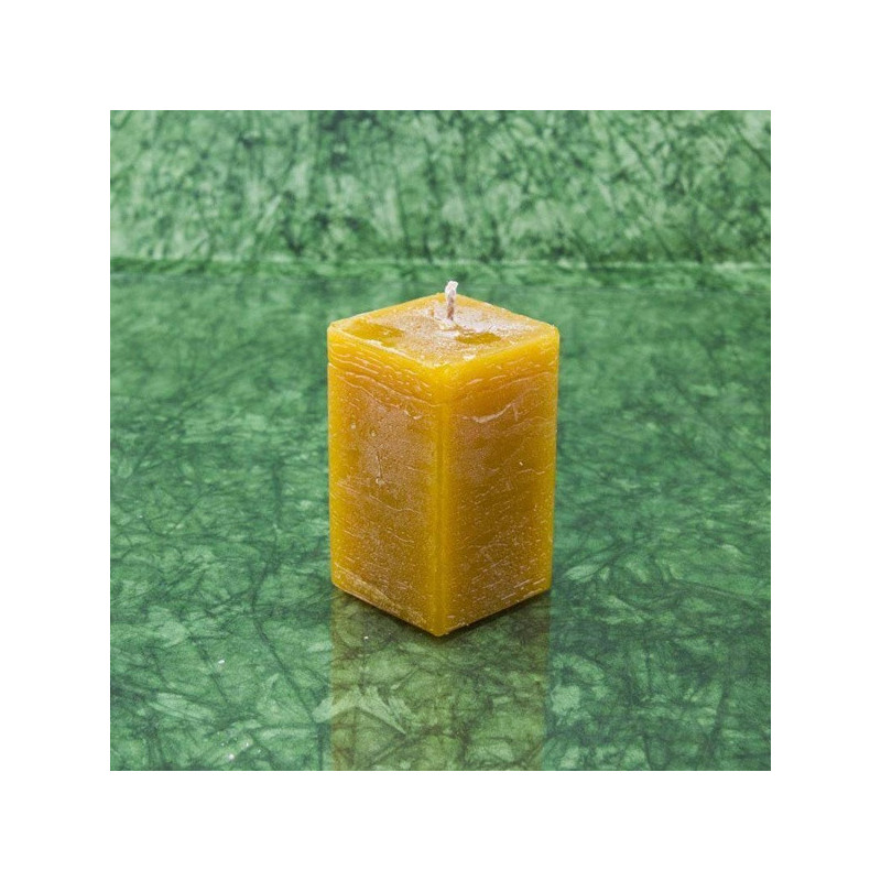Mézeskalács illatú gyertya * hasáb - rusztikus 6 cm