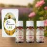 "Nyári barangolás" aromaterápiás illóolaj szett 3 x 10 ml