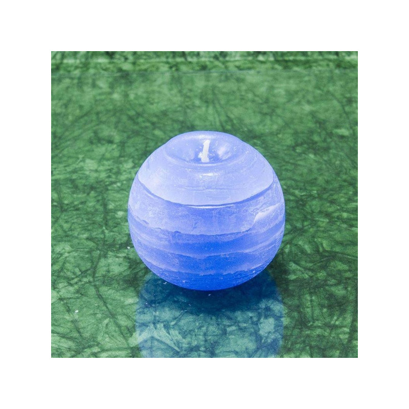 Egzotikus illatú gyertya * golyó - rusztikus 6 cm