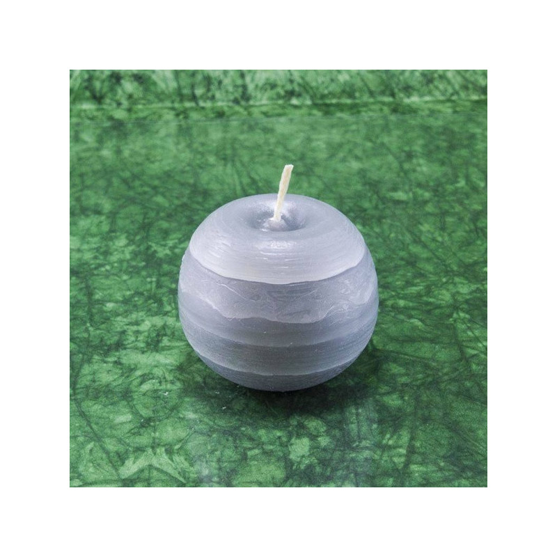 Ópium illatú gyertya * golyó - rusztikus 6 cm