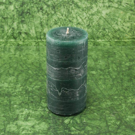 Fenyő illatú gyertya * henger - rusztikus 10 cm