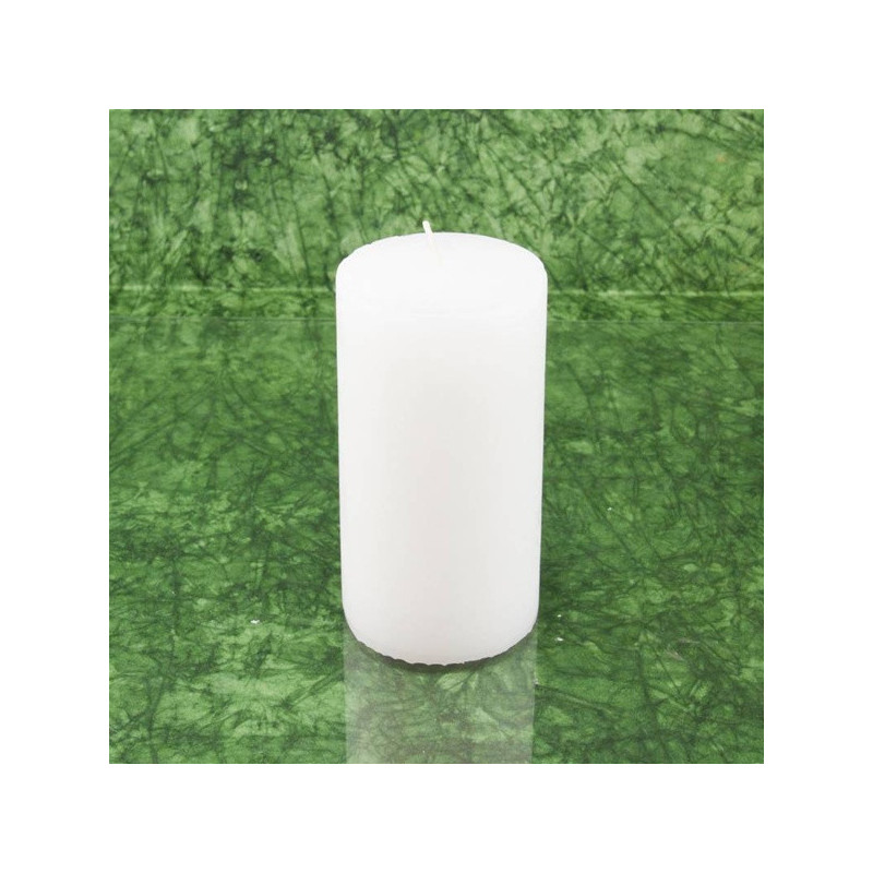 Kókusz illatú gyertya * henger - rusztikus 10 cm