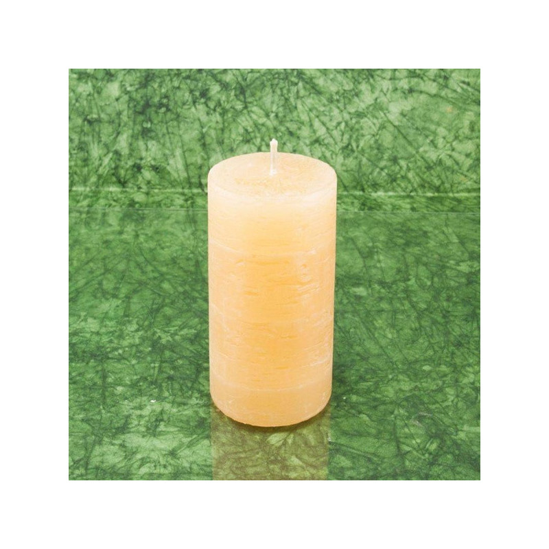 Mogyoró illatú gyertya * henger - rusztikus 10 cm