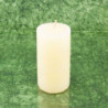 Vanília illatú gyertya * henger - rusztikus 10 cm