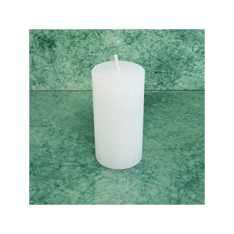 Gyöngyvirág illatú gyertya * henger - rusztikus 5x10 cm