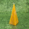 Mézeskalács illatú gyertya * piramis - rusztikus 15 cm