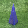 Virágálom illatú gyertya * piramis - rusztikus 15 cm