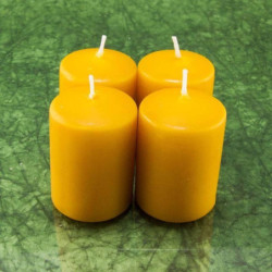 Mézeskalács illatú adventi gyertya * henger - 4 db-os 4x6 cm