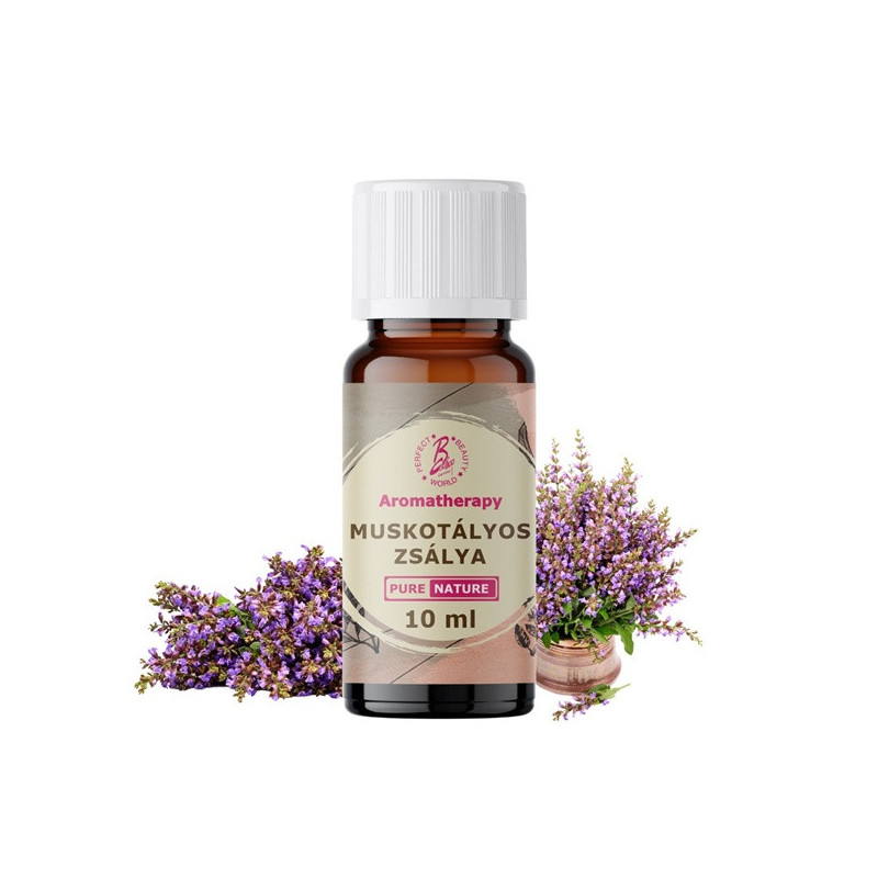 MUSKOTÁLYOS ZSÁLYA aromaterápiás illóolaj, 10 ml