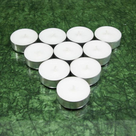 Teamécses csomag * fehér - 10 db