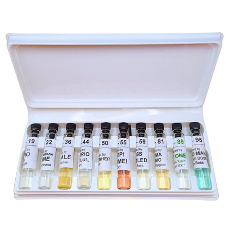 Top-Ten illatminta-doboz * 10 x 2 ml férfi parfümfiola