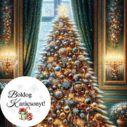 "Boldog Karácsonyt" aromaterápiás illóolaj szett 3 x 10 ml