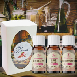"Nagyi kedvencei" aromaterápiás illóolaj szett 3 x 10 ml