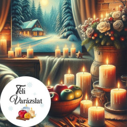 "Téli varázslat" aromaterápiás illóolaj szett 3 x 10 ml