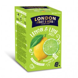 LONDON Fruit & Herb gyümölcstea lime-citrom