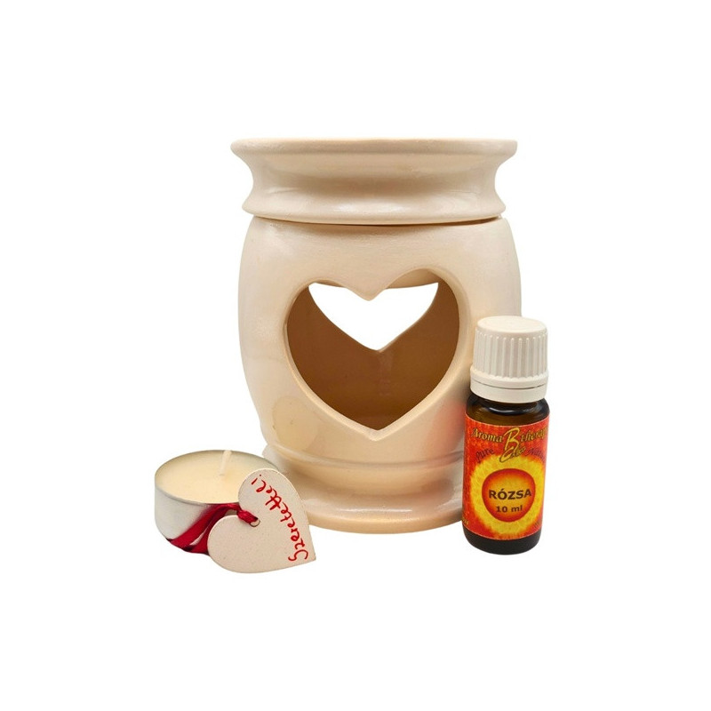 ”SZÍV4U”  + illóolaj + mécses