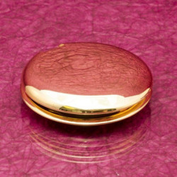 Arany zsebtükör * kerek, Ø 6,5 cm