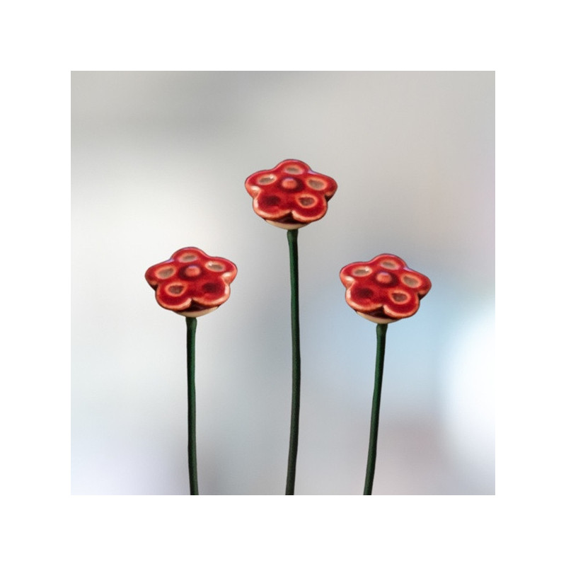 Nefelejcs * kerámia virág, mini