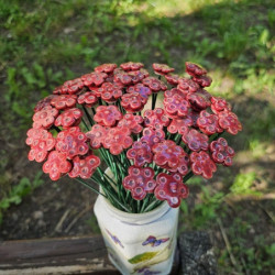 Nefelejcs * kerámia virág, mini