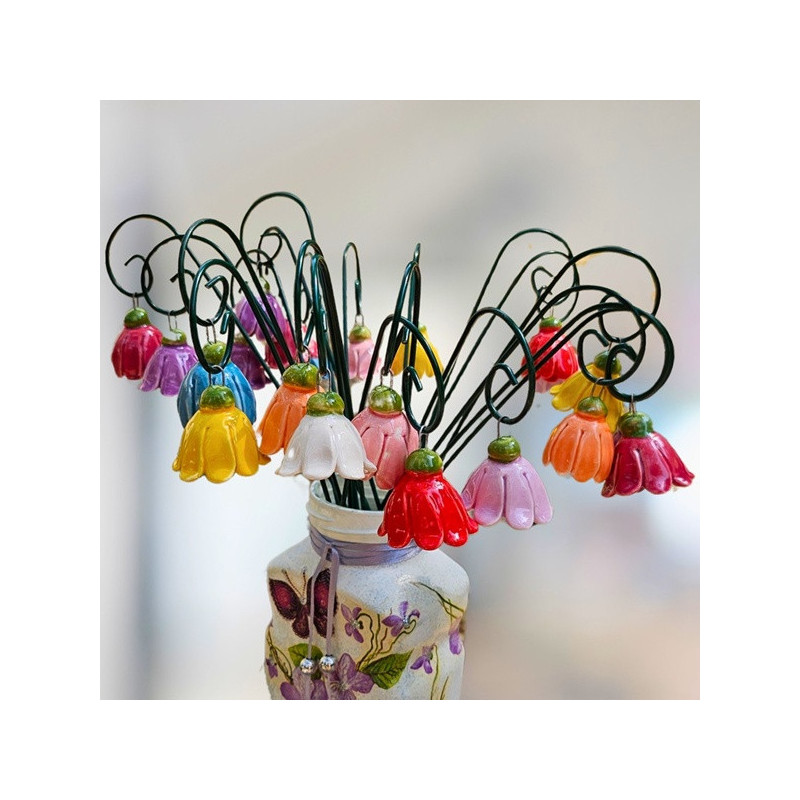 Harangvirág * kerámia virág, kicsi