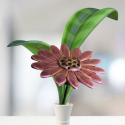 Szimpla gerbera * kerámia...