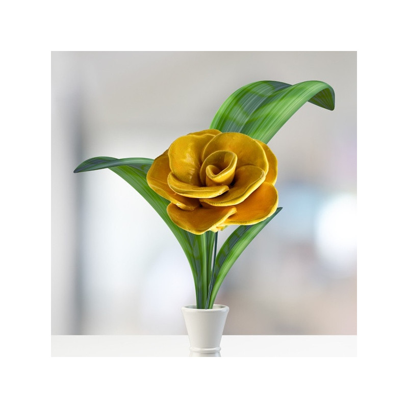 Rózsa * kerámia virág, nagy