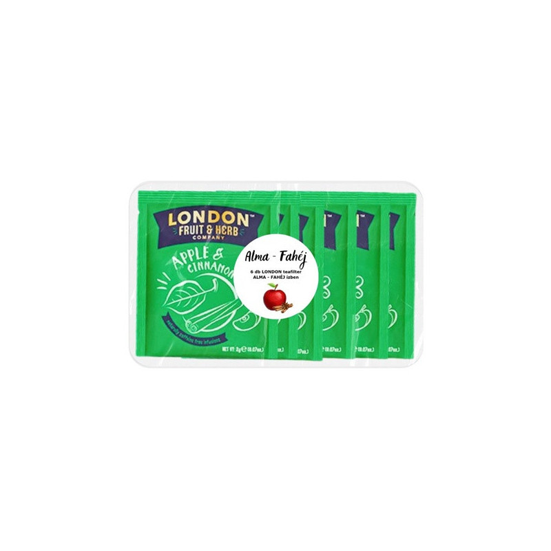 London Fruit & Herb tea * ALMA - FAHÉJ * 6 db filter