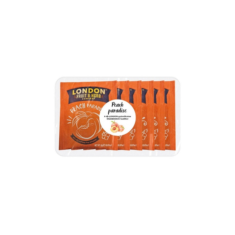 London Fruit & Herb tea * ŐSZIBARACK * 6 db filter