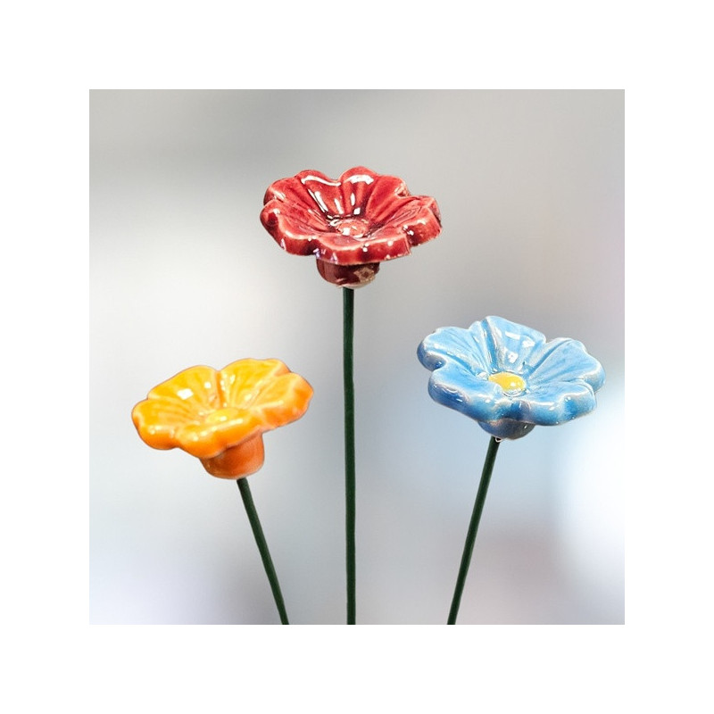 Primula * kerámia virág, kicsi