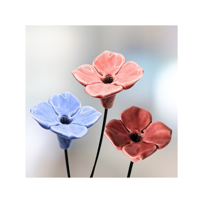 Hortenzia * kerámia virág, közepes