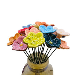 Primula * kerámia virág, közepes