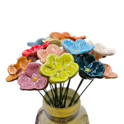 Primula * kerámia virág, közepes