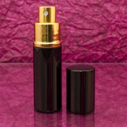 "METAL BLACK" parfümszóró * szórófejjel, 10 ml