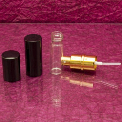 "METAL BLACK" parfümszóró * szórófejjel, 10 ml