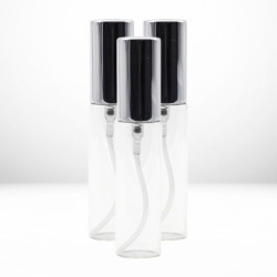 "CLEAR" parfümszóró * ezüst fém szórófejjel, 10 ml