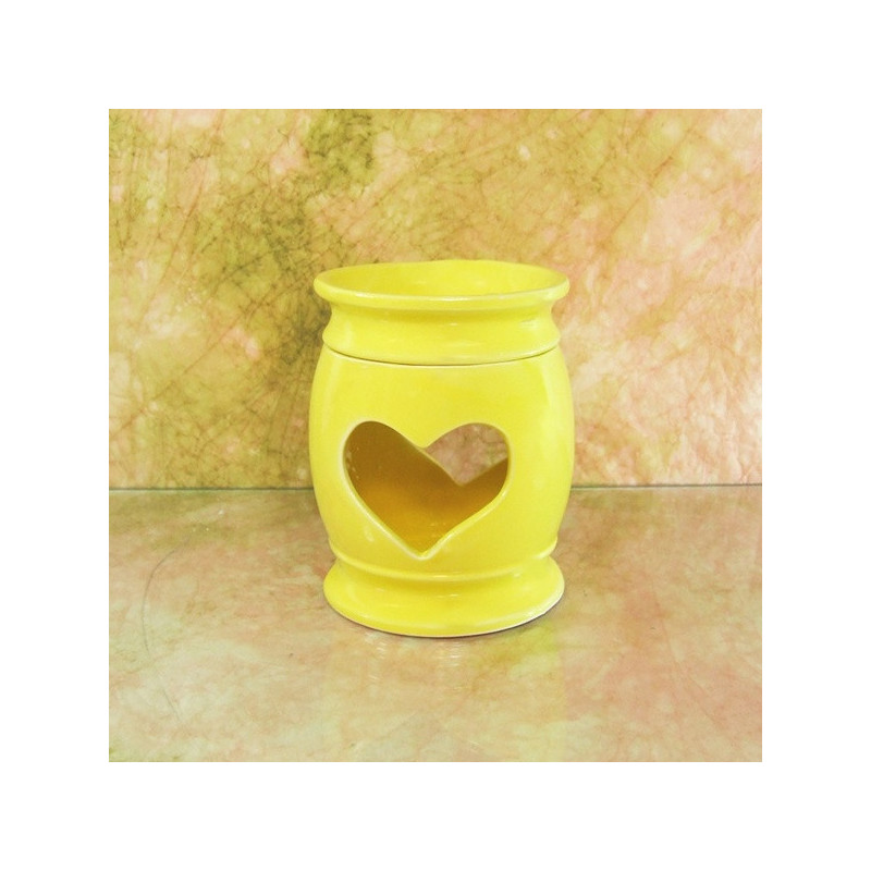 "SZÍV4U" aromalámpa * kerámia - citromsárga