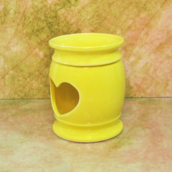 "SZÍV4U" aromalámpa * kerámia - citromsárga